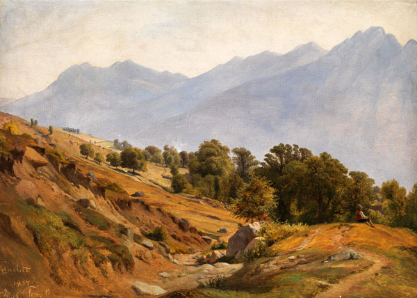 mountain landscape around dorf tirol